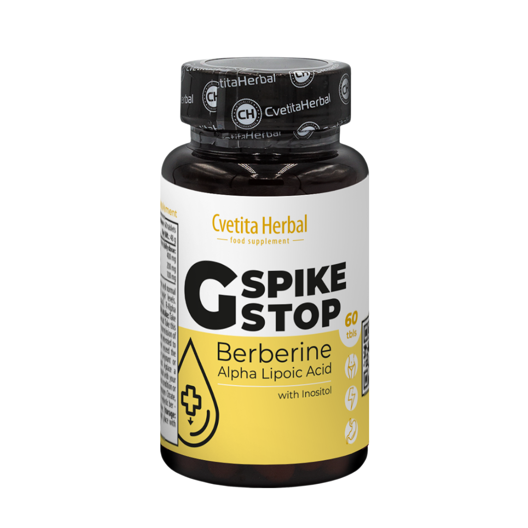 G Spike Stop - Berberine, Inositol, Alpha Lipoic Acid (60 δισκία)