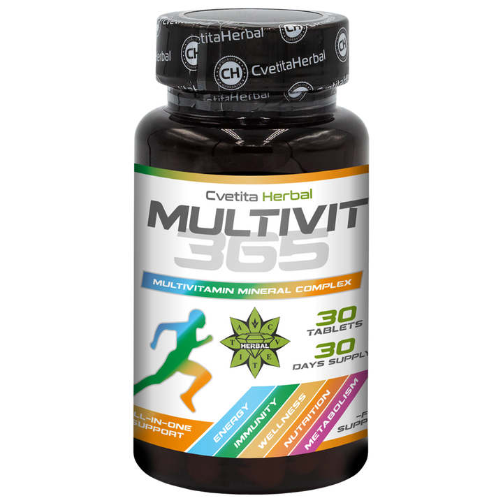 MultiVit 365 - Πολυβιταμινούχο Μεταλλικό Σύμπλεγμα (30 δισκία)