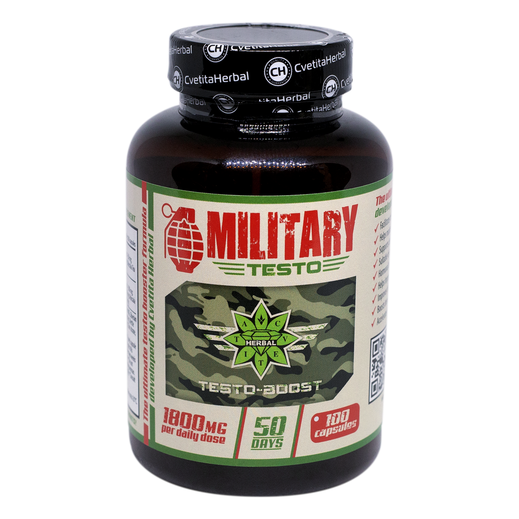 Military Testo (100 κάψουλες x 900 mg)
