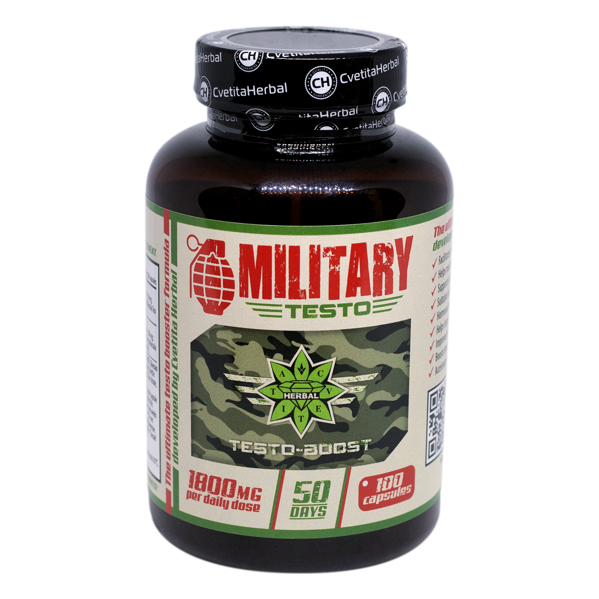 Military Testo (100 κάψουλες x 900 mg)