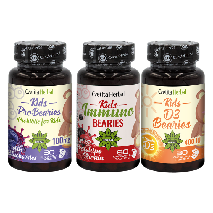 PROMO: Kids Imuno Bearies 30 δισκία + Kids D3 Bearies 30 δισκία + Δώρο Kids Pro Bearies 30 δισκία