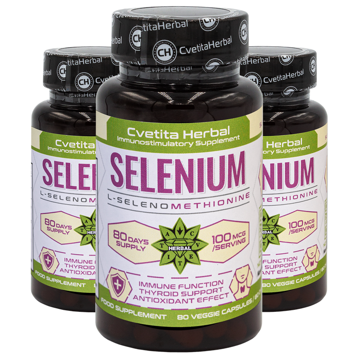 Selenium (Se) - Vegetarian (80 κάψουλες x 100 mcg)
