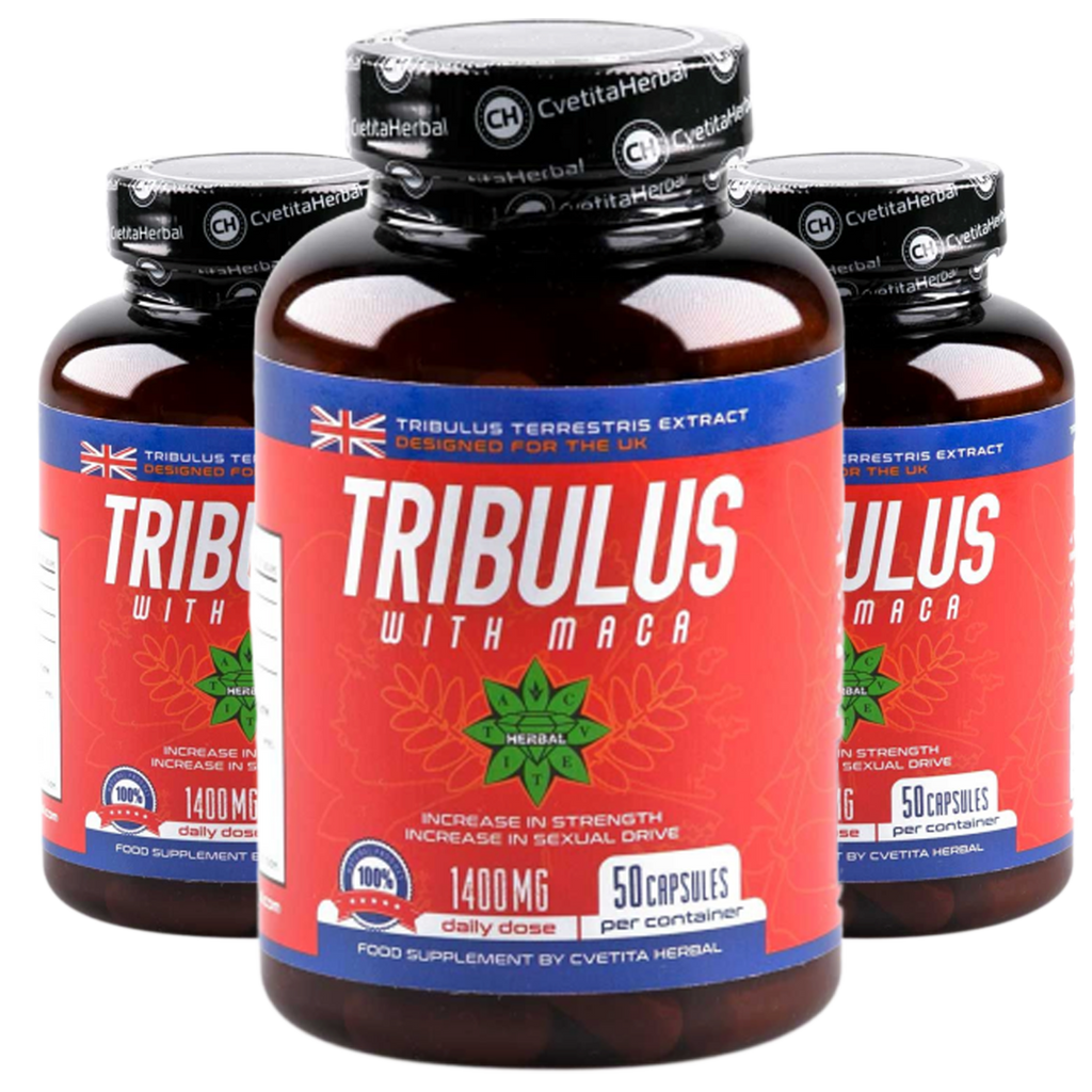 Tribulus με Maca (50 / 100 κάψουλες)