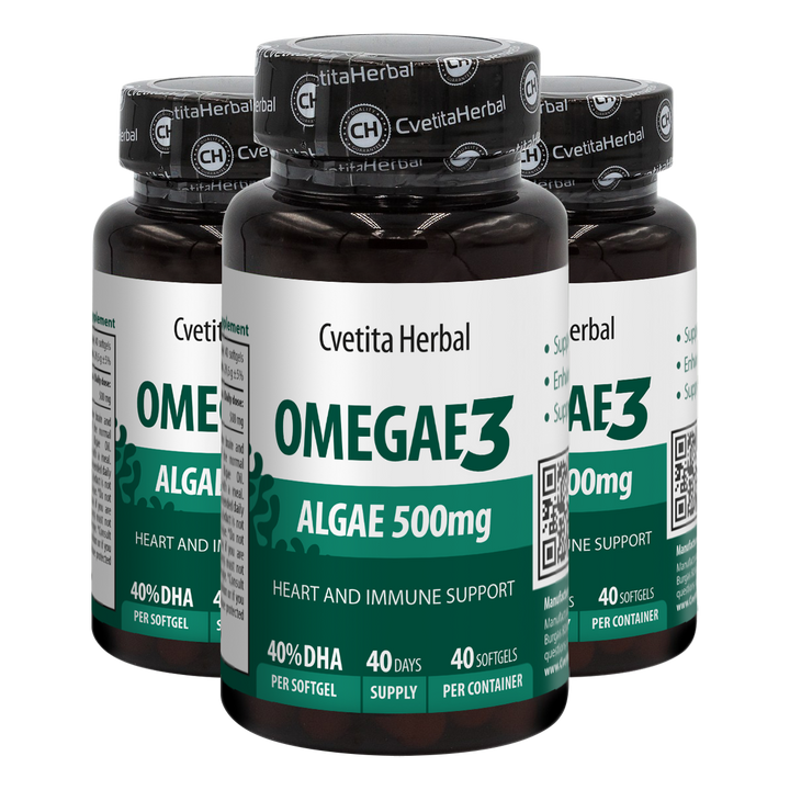 Omega 3 Algae Softgel - Omegae3 (60 / 40 κάψουλες)