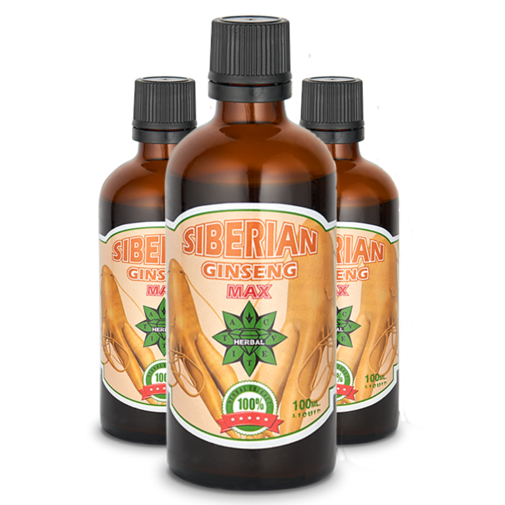 Εκχύλισμα Σιβηρικού Τζίνσενγκ (100 ml)