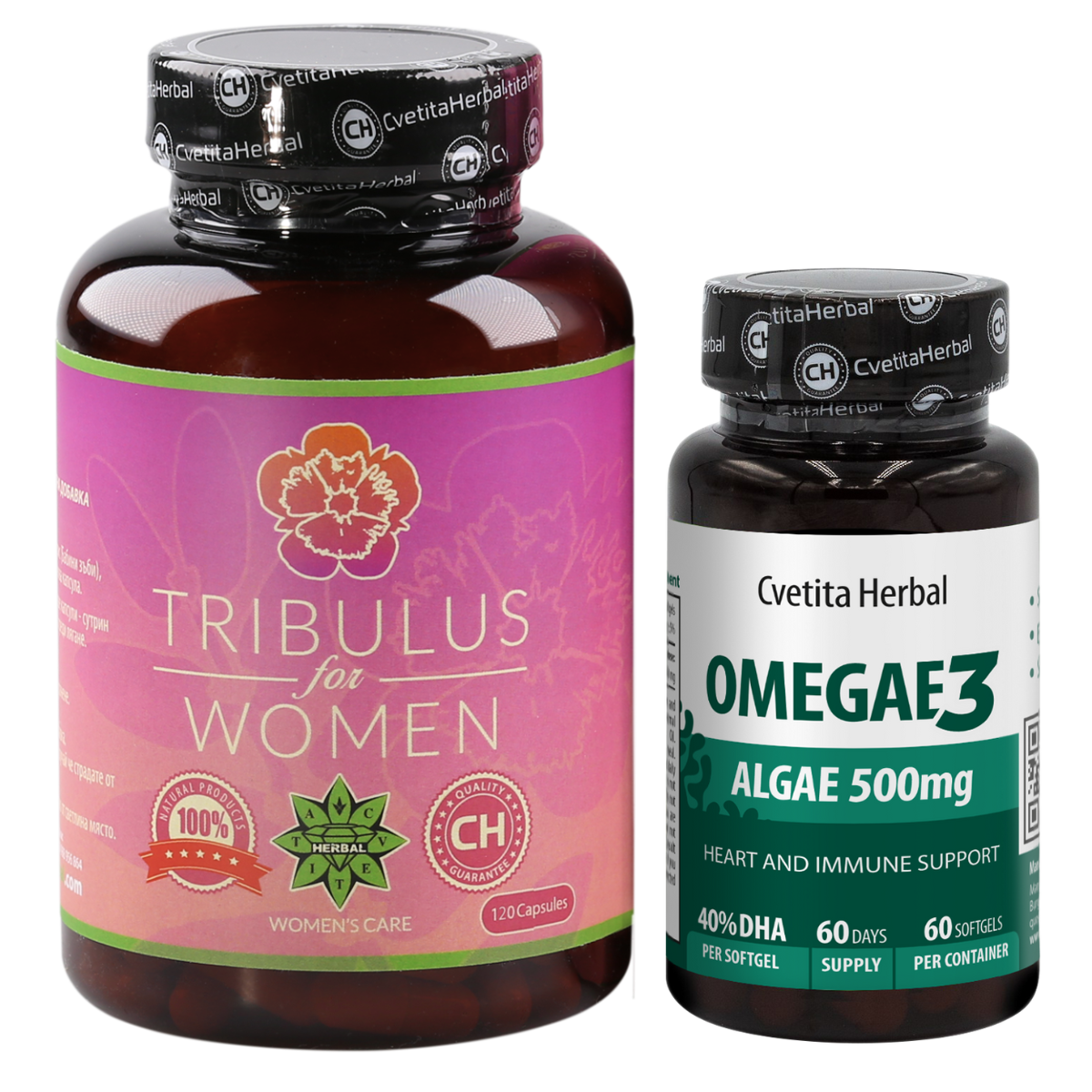ΠΑΚΕΤΟ ΠΡΟΣΦΟΡΑΣ ΓΙΑ ΓΥΝΑΙΚΕΣ: Tribulus Women + Omegae 3