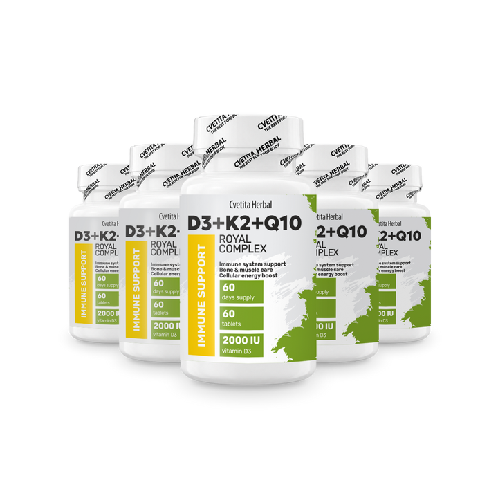Βιταμίνη D3 + K2 + Q10 (60 ταμπλέτες)