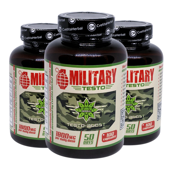 Military Testo (100 κάψουλες x 900 mg)