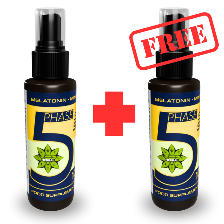 Σπρέι Μελατονίνης για Ύπνο - Phase 5 Super Sleep (30 ml) - ΔΩΡΟ 1+1