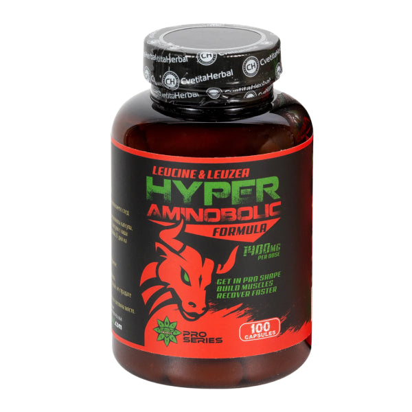Λευκίνη και Leuzea - Hyper Aminobolic (100 κάψουλες)