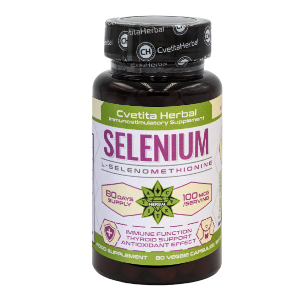 Selenium (Se) - Vegetarian (80 κάψουλες x 100 mcg)