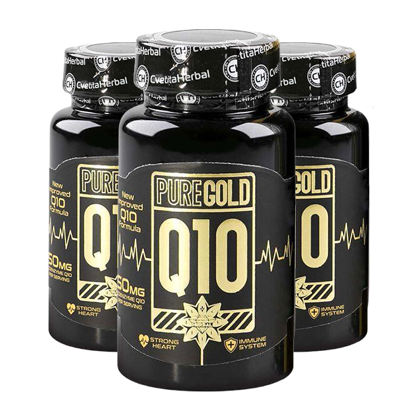 Συνένζυμο Q10 Βεγκαν – Pure Gold Q10 (60 κάψουλες)