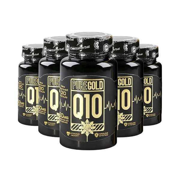 Συνένζυμο Q10 Βεγκαν – Pure Gold Q10 (60 κάψουλες)
