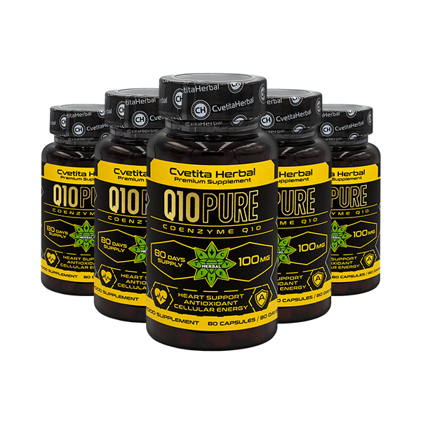 Συνένζυμο Q10 PURE (80 δισκία x 100 mg)