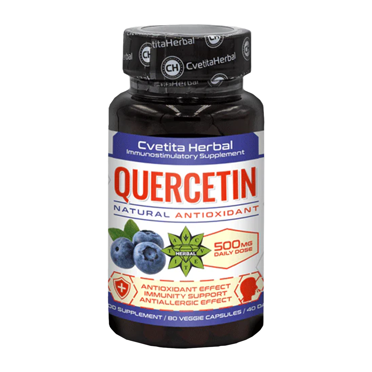 Quercetin (80 κάψουλες x 250 mg)