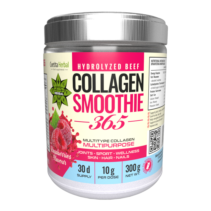 Collagen Smoothie 365 "Raspberry" - Collagen Smoothie 365 (300 g)