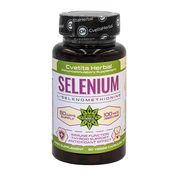 Selenium (Se) - Vegetarian (80 κάψουλες x 100 mcg)