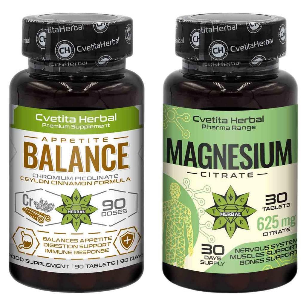 Ceylon Cinnamon, Chromium Picolinate + Magnesium Citrate (Δώρο)