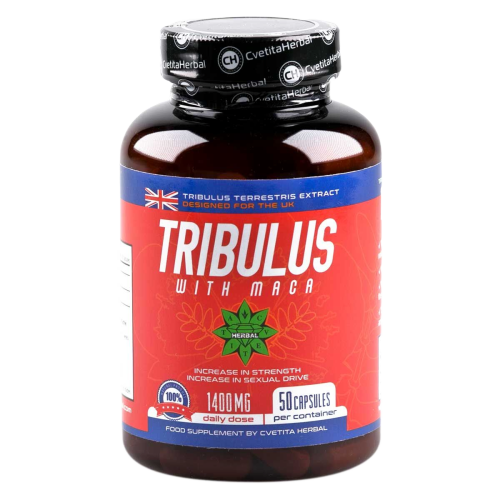 Tribulus με Maca (50 / 100 κάψουλες)