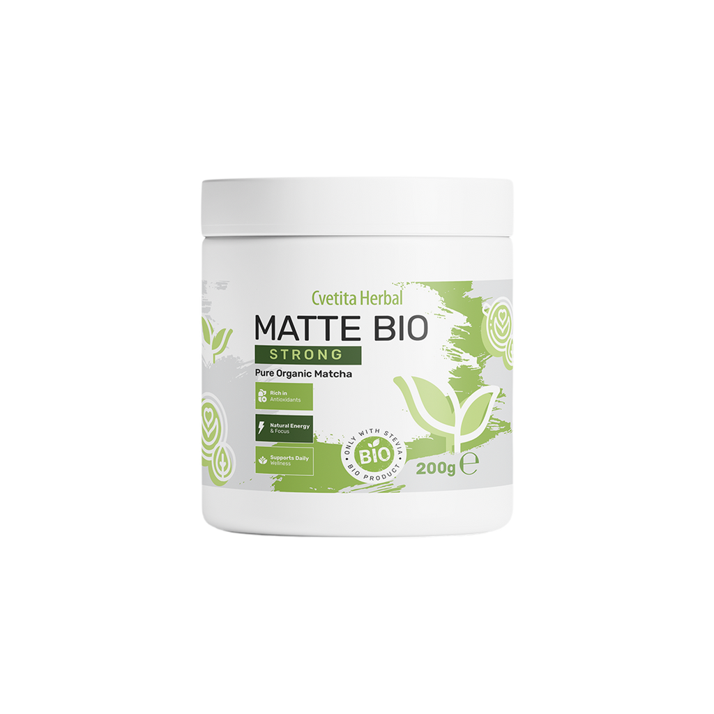 Matte Bio Strong - ΒΙΟΛΟΓΙΚΟ MATCHA LATTE