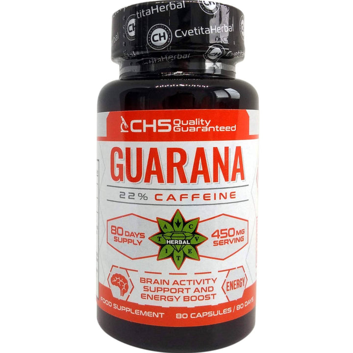 Γκουαράνα – Guarana (80 κάψουλες x 300 mg)