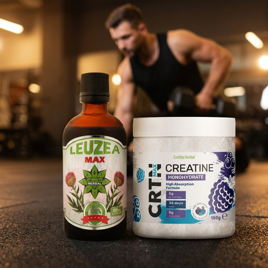 Leuzea Max + Creatine Max USP
