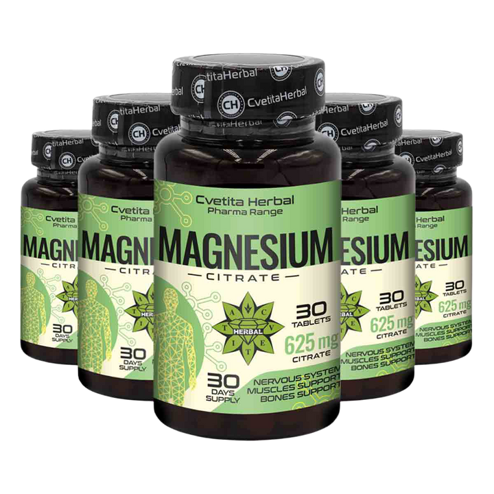 Κιτρικό Μαγνήσιο 625mg - Κιτρικό Μαγνήσιο - 30 δισκία