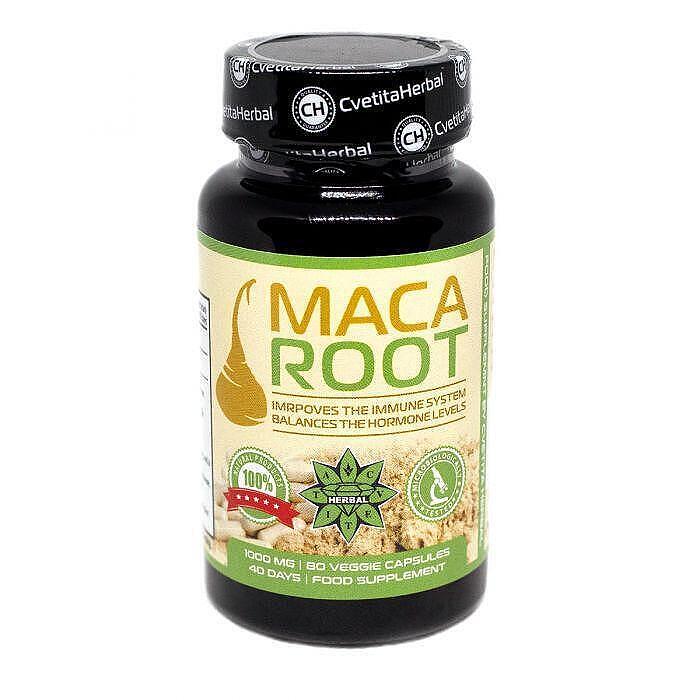 Εκχύλισμα Ρίζας Maca - Maca Root (80 κάψουλες x 500 mg)