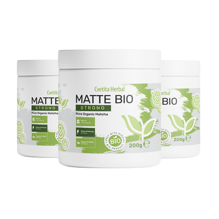 Matte Bio Strong - ΒΙΟΛΟΓΙΚΟ MATCHA LATTE