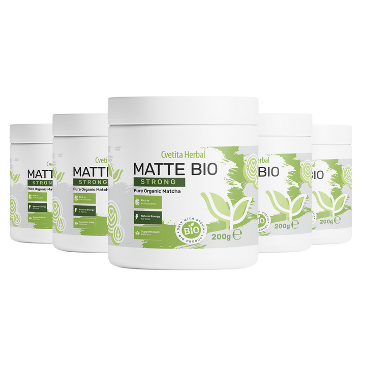 Matte Bio Strong - ΒΙΟΛΟΓΙΚΟ MATCHA LATTE