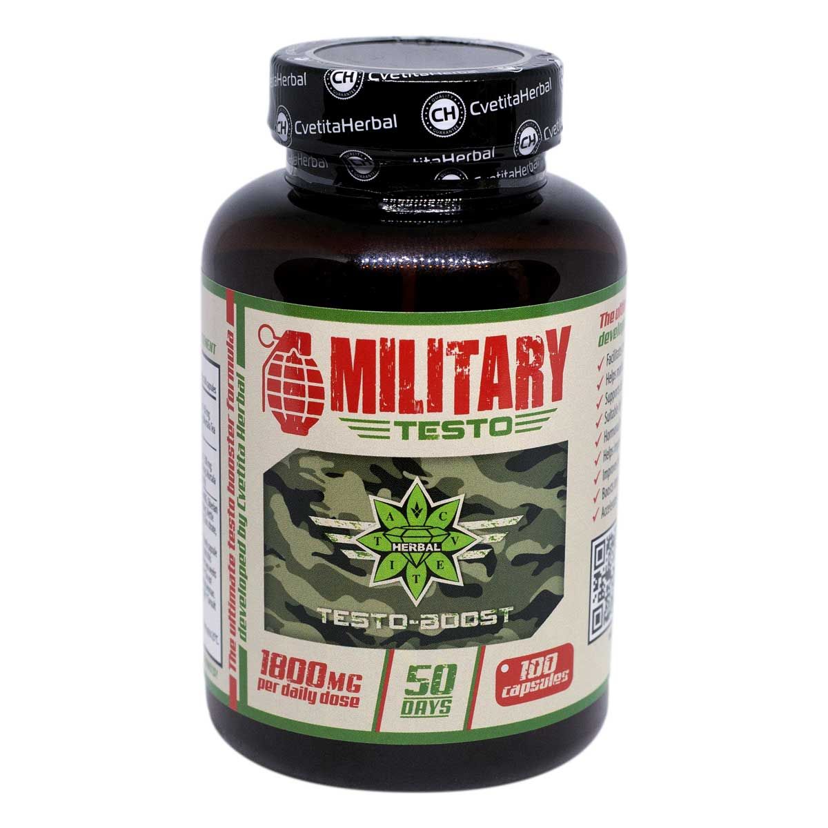 Military Testo (100 κάψουλες x 900 mg)