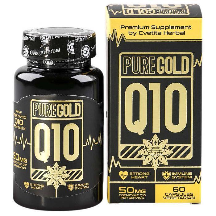 Συνένζυμο Q10 Βεγκαν – Pure Gold Q10 (60 κάψουλες)