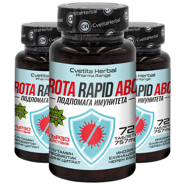 Rota Rapid ABC / Rota Rapid ABC (72 δισκία x 757 mg)