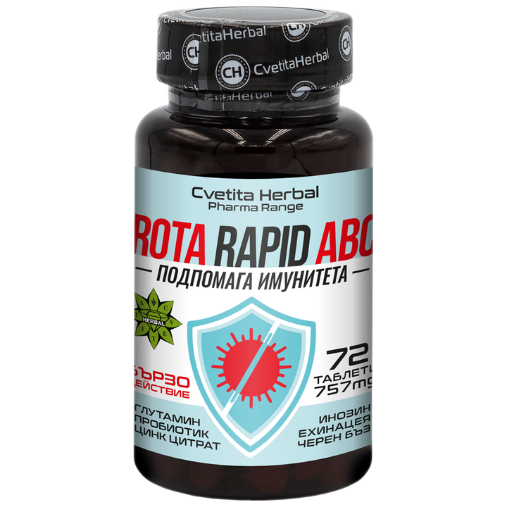 Rota Rapid ABC / Rota Rapid ABC (72 δισκία x 757 mg)