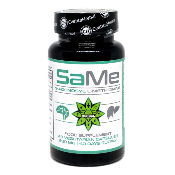SAMe - S Adenosylmethionine "SAM e" (40 κάψουλες x 250 mg)