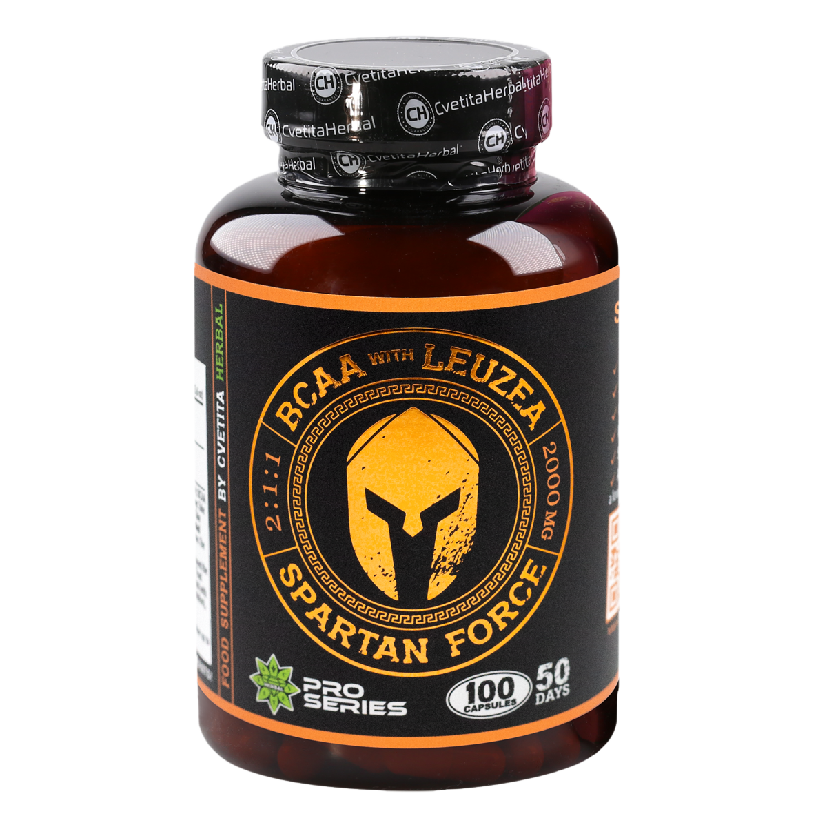Leuzea και BCAA - Spartan Force (100 κάψουλες)