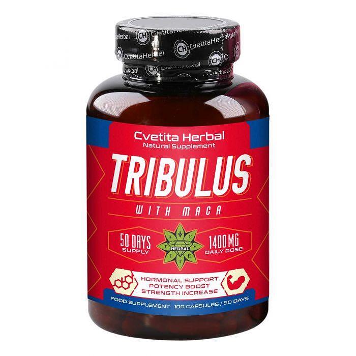 Tribulus με Maca (50 / 100 κάψουλες)