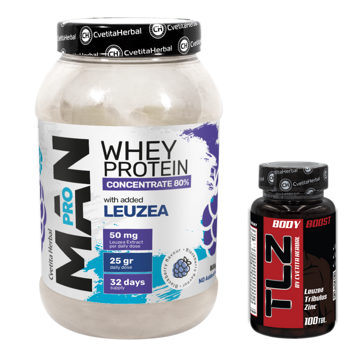 Цветита Хербал Промо пакет от Суроватъчен протеин и TLZ 100 таблетки