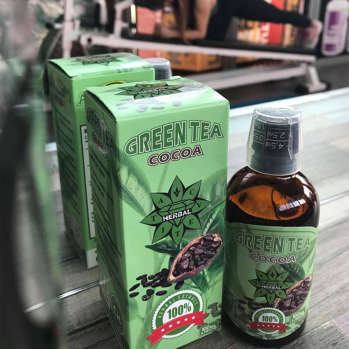 Πράσινο Τσάι και Κακάο - Υγρό Εκχύλισμα (100 ml)
